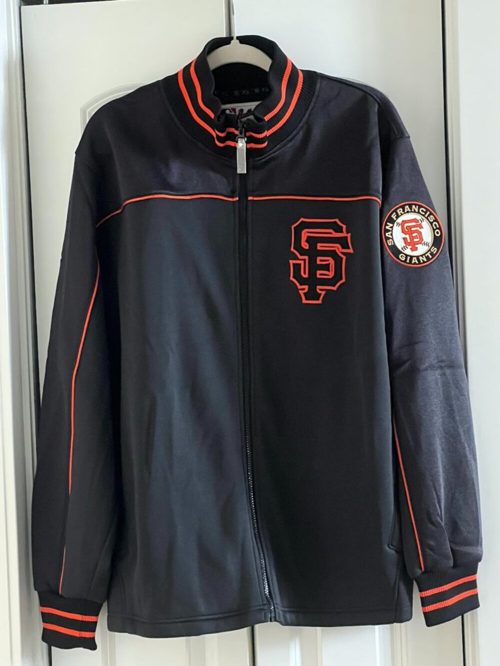 Authentic Majestic San Francisco Giants MLB Track Jacket